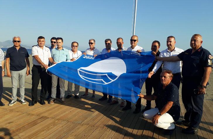 Muğla'da belediyeye ait halk plajına mavi bayrak verildi G3