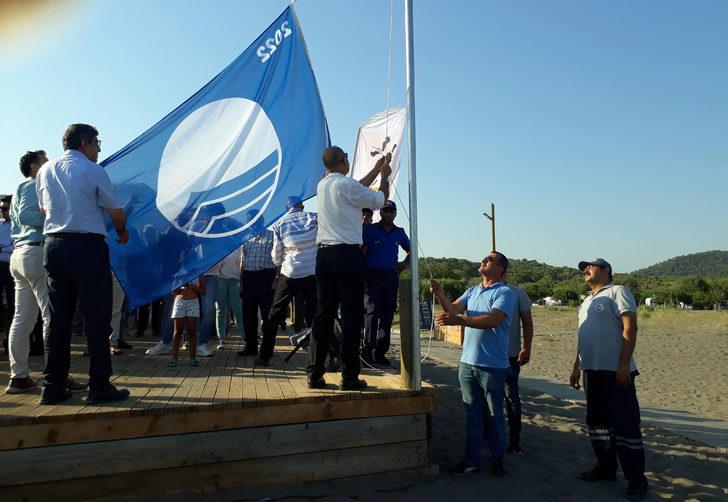 Muğla'da belediyeye ait halk plajına mavi bayrak verildi G5