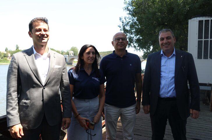 Dünya Kürek Federasyonu yetkilileri, Meriç Nehri'nde inceleme yaptı G4