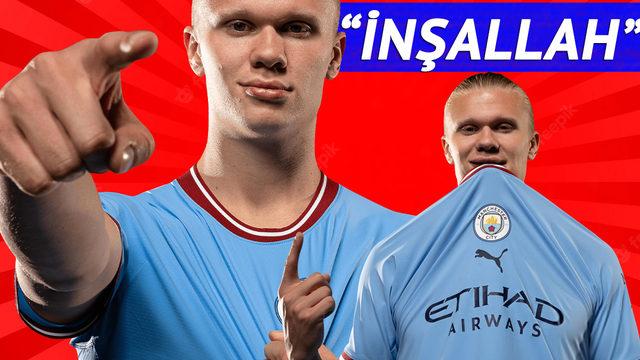 Haaland şimdiden City'nin sahiplerinin gözüne girdi! Yaptığı paylaşım beğeni topladı! ''İnşallah....'''