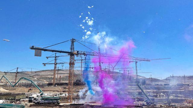 Akkuyu NGS'nin dördüncü reaktörünün temeli atıldı