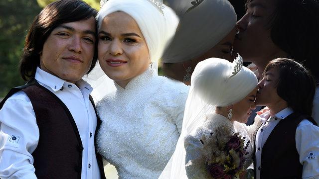 Akondroplazili çift, dünyaevine girdi! 'Ailem ilk başta karşı çıkmıştı'