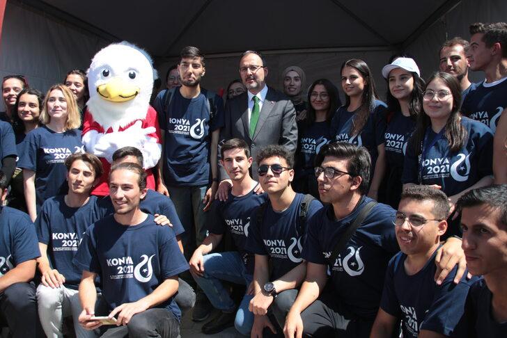 Bakan Kasapoğlu, Konya'da 5. İslami Dayanışma Oyunları etkinlik alanını gezdi G2