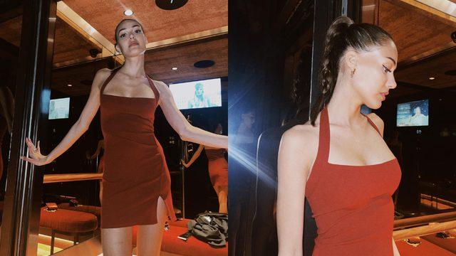 Dilan Çiçek Deniz'in beğeni yağmuruna tutulan yırtmaçlı elbisesine uygun fiyatlı öneriler