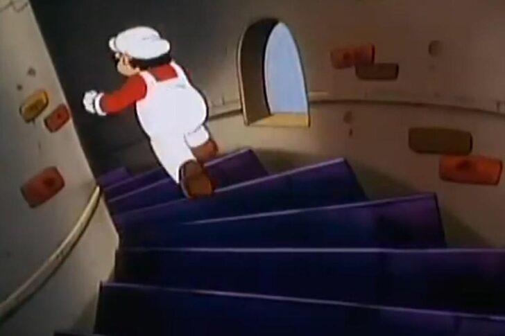 Süper Mario merdivenlerden aşağı mı iniyor yoksa yukarı mı çıkıyor? 