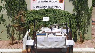 Osmaniye'de evinde uyuşturucu ele geçirilen zanlı tutuklandı