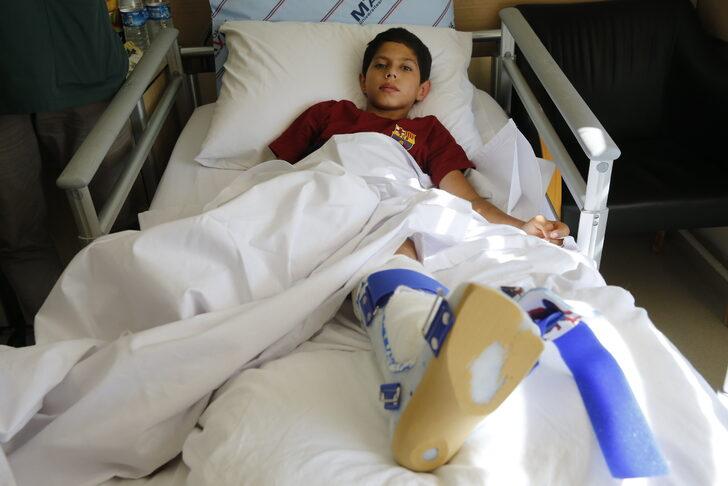 Samsun'da 10 yaşındaki çocuğun kopan ayağı yerine dikildi G4