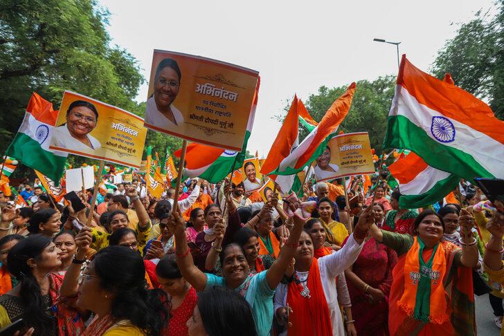 Hindistan 15. cumhurbaşkanını seçti G1