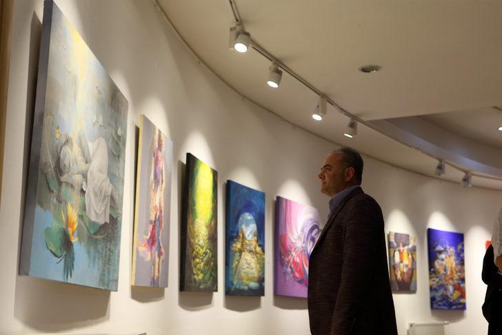 Çorum'da 21 ressam karma resim sergisi açtı G2