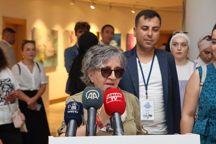 Çorum'da 21 ressam karma resim sergisi açtı G5