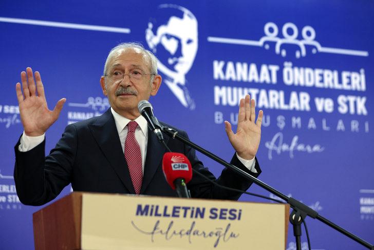 CHP Genel Başkanı Kılıçdaroğlu, kanaat önderleri ve muhtarlar buluşmasında konuştu: G1