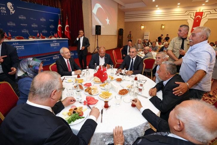 CHP Genel Başkanı Kılıçdaroğlu, kanaat önderleri ve muhtarlar buluşmasında konuştu: G3