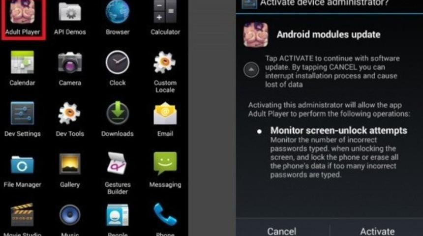 Mobil porno uygulaması şantajcı çıktı