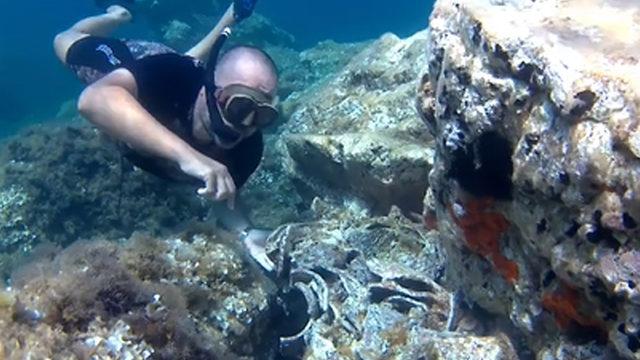 Ata Demirer, Bursa Bülbülü'nün yorgunluğu Kuzey Ege'de atıyor! Dalış yaptığı anları paylaştı