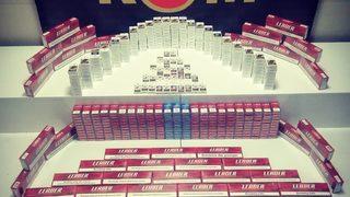 Samsun'da 940 paket gümrük kaçağı sigara ele geçirildi