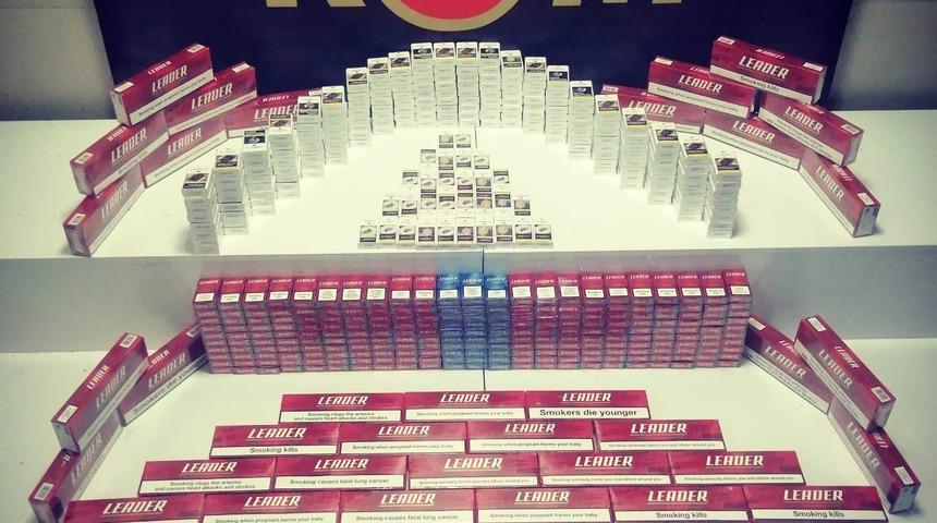 Samsun'da 940 paket gümrük kaçağı sigara ele geçirildi