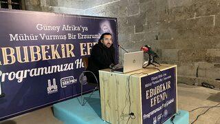 Erzurum'da Türk-İslam alimi Ebubekir Efendi'yi konu alan panel düzenlendi