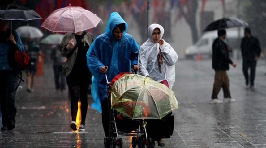 Kısa s&uuml;reli sağanak yağışlara dikkat