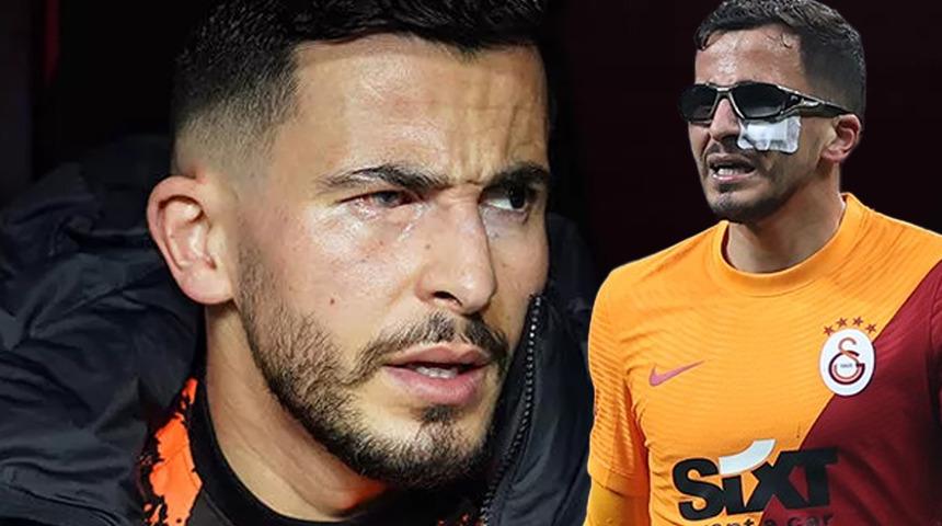 Galatasaray'ın tecrübeli oyuncusu Omar Elabdellaoui, olaylı geceyi anlattı! ''Yüzüm eriyordu...''
