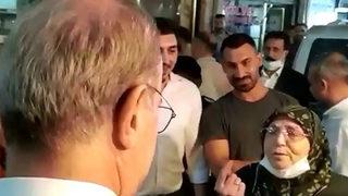 CHP'li Faik Öztrak'a 'Hiçbir şey pahalı değil' diyerek tepki gösteren yaşlı teyzeden yeni açıklama: Reis geldi biz bolluğa çıktık