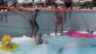 Dünyanın konuştuğu kazada ihmal! Havuzun tabanı çökmüş 13 metre düşmüştü... İzin alınmadan yapılmış