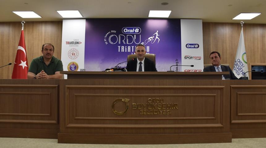 Ordu Oral-B Triatlonu yarın başlayacak