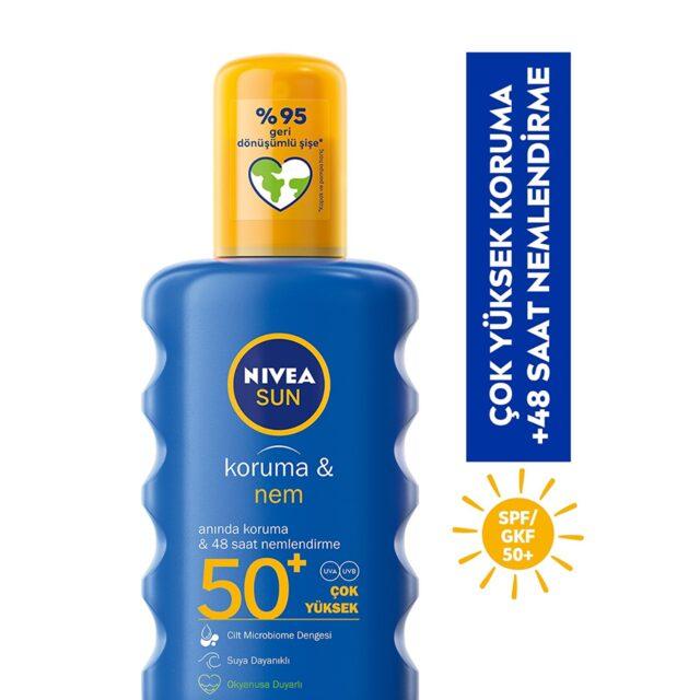 Yaz tatilinde doğru bir şekilde güneşlenmek isteyenlerin tercihi Nivea güneş kremi