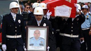 Şehit polis Ercan Hırçın, Karabük'te toprağa verildi