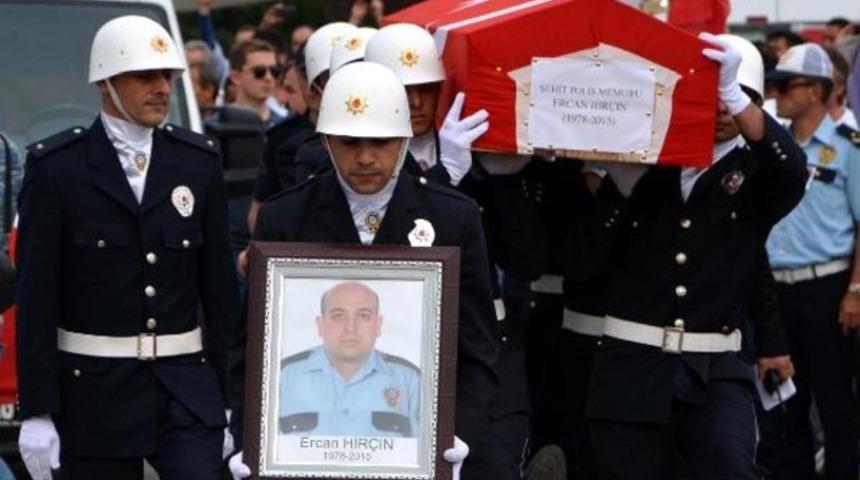 Şehit polis Ercan Hırçın, Karabük'te toprağa verildi