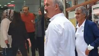 Şenol Güneş kavgaya denk geldi! ''Polis çağırıyorum...''