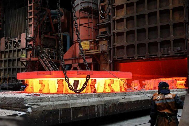 Akkuyu NGS'nin dördüncü güç ünitesi için reaktör basınç kabının tabanı üretildi G1