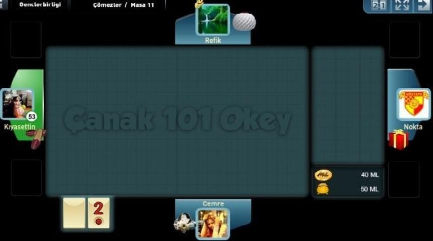 Mynet Çanak 101 Okey