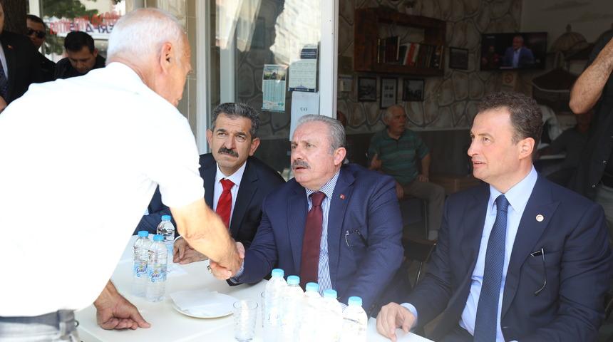 TBMM Başkanı Şentop, Kırklareli'nde ziyaretlerde bulundu, vatandaşlarla buluştu