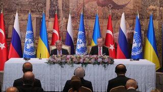 Son dakika| Dünyanın gözü İstanbul'daydı! Tahıl krizi Dolmabahçe'de atılan tarihi imzayla çözüldü: Erdoğan detayları açıkladı