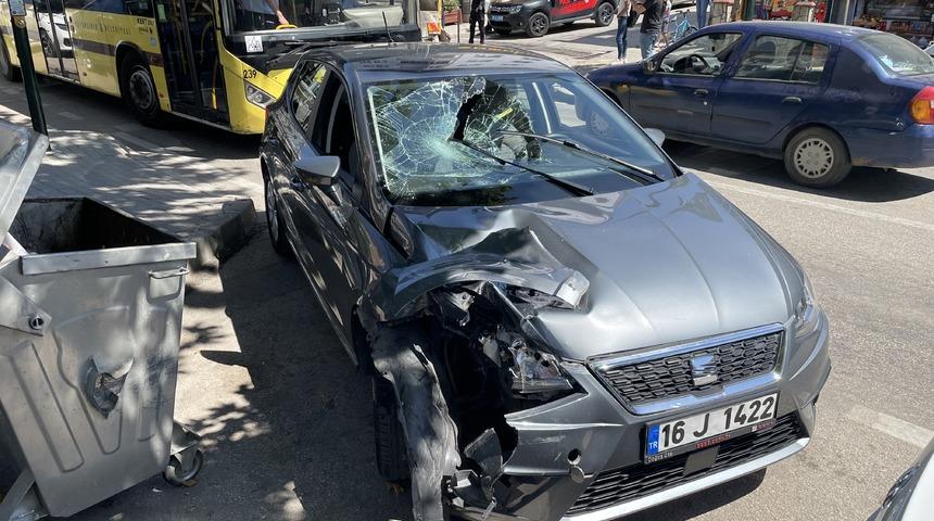 Bursa'da Yunus timlerinin karıştığı kazada 2 polis yaralandı