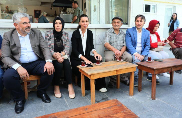 AK Partili Karaaslan STK başkanları ve muhtarlarla bir araya geldi G1