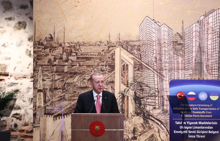 Cumhurbaşkanı Erdoğan, Tahıl Sevkiyatı Anlaşması imza töreninde konuştu: G2