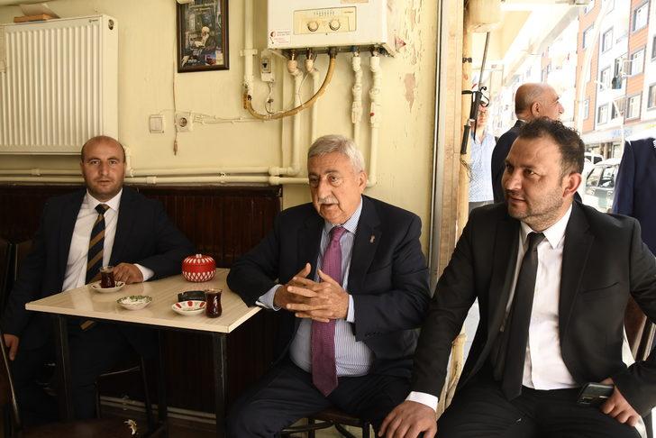 TESK Genel Başkanı Palandöken, Gümüşhane'de esnafı ziyaret etti G3