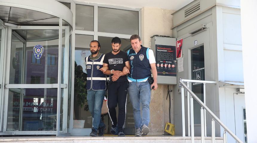 Kayseri'de iş yerinden hırsızlık yapan şüpheli tutuklandı