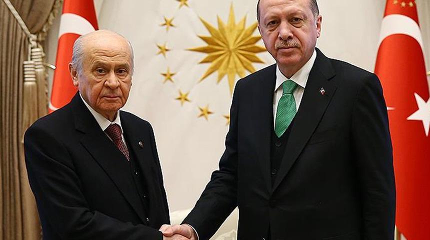Cumhurbaşkanı Erdoğan, MHP Genel Başkanı Bahçeli ile telefonda görüştü