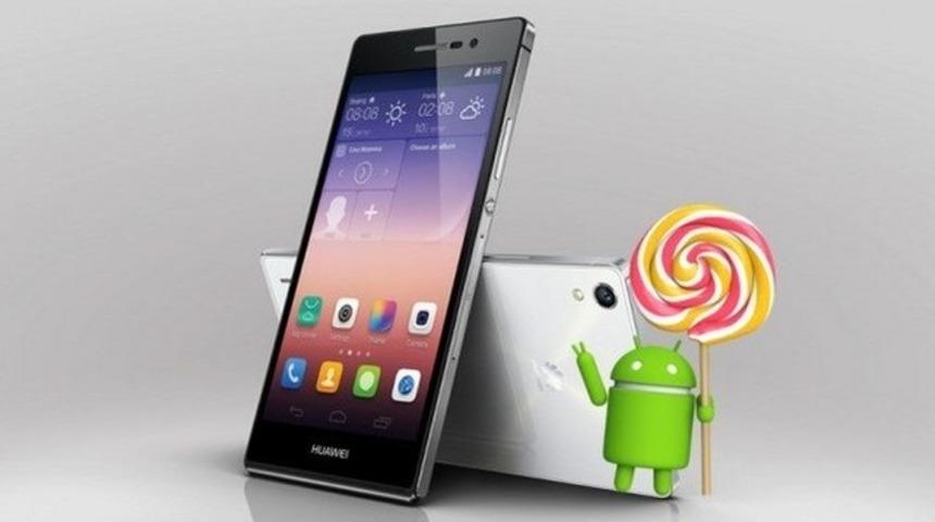 Huawei Ascend P7 i&ccedil;in Android 5.1.1 Lollipop geldi!