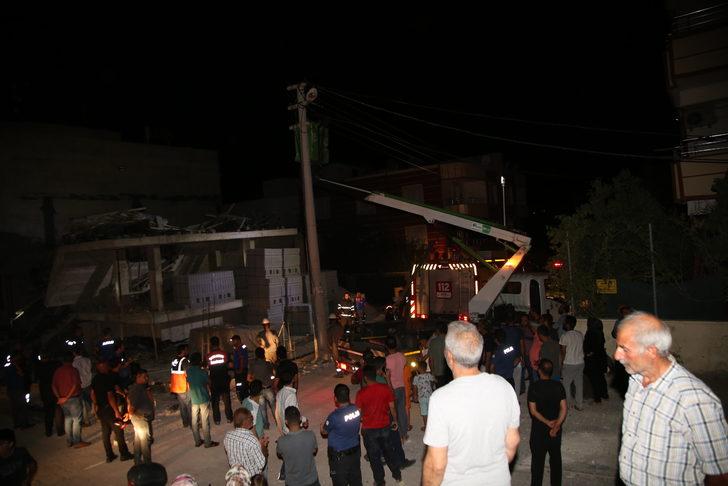 Şanlıurfa'da inşaatta yaşanan çökme sonucu 3 işçi yaralandı G5
