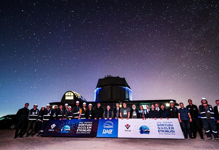 Bakan Mustafa Varank, Erzurum Gökyüzü Gözlem Etkinliği'nin açılışında konuştu: G1