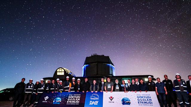 Bakan Mustafa Varank, Erzurum Gökyüzü Gözlem Etkinliği'nin açılışında konuştu: