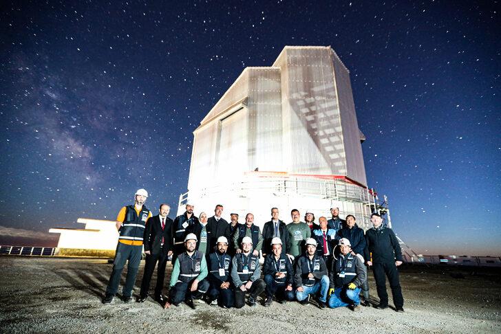 Bakan Mustafa Varank, Erzurum Gökyüzü Gözlem Etkinliği'nin açılışında konuştu: G2