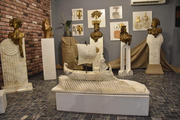 Bodrum'da Anadolu Medeniyetleri ve Göbeklitepe Heykel Sergisi açıldı G2