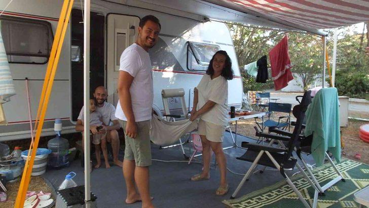 Kuzey Ege’de tatil yoğunluğu devam ediyor! Karavan ve çadır alanlarında doluluk yaşanıyor G5