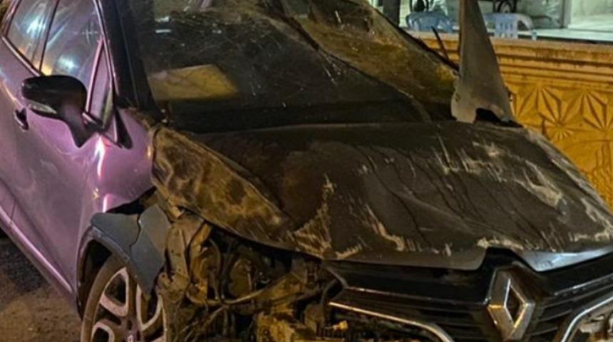 Samsun'da devrilen otomobilin sürücüsü hayatını kaybetti