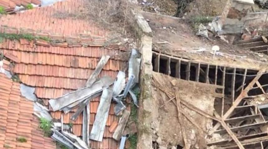 Narmanlı Han'da yıkım başladı