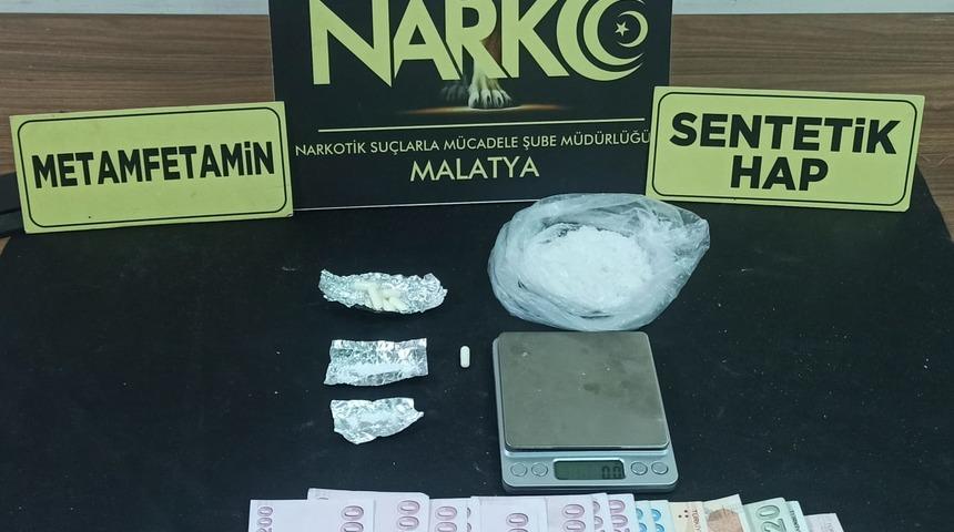 Malatya'da uyuşturucu operasyonunda bir zanlı tutuklandı